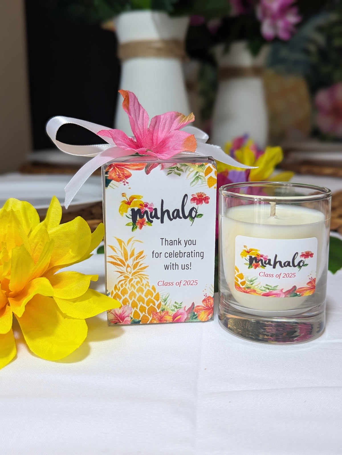 CANDLE FAVORS (10)
